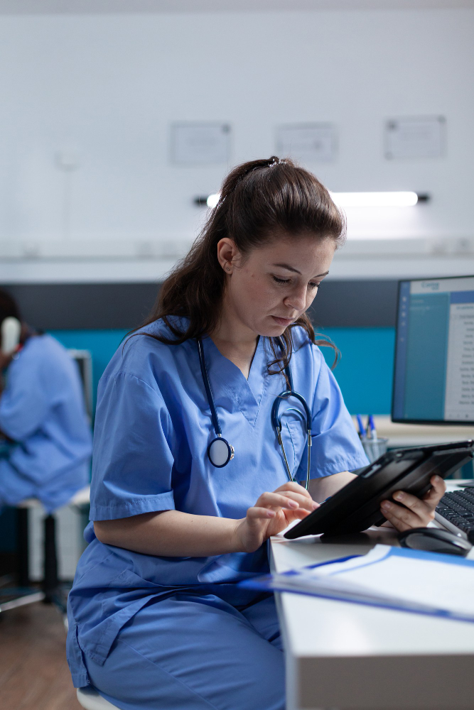 Modern nursing simulation lab